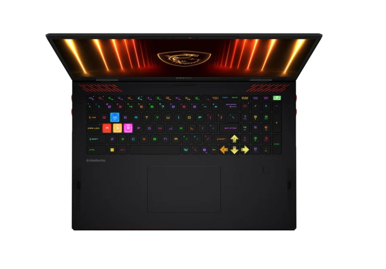 MSI Raider 18 HX AI Intel Core Ultra 9-285HX NVIDIA RTX 5080 32GB RAM 1TB SSD