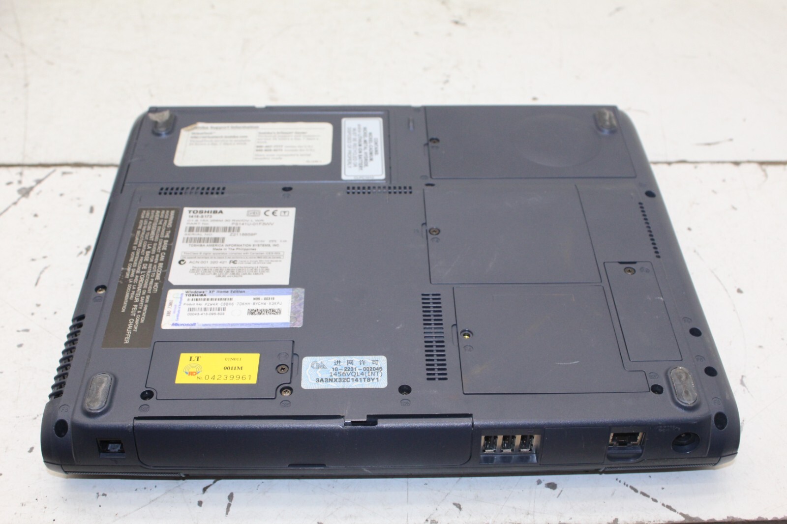 Toshiba Satellite 1415-S173 Laptop Intel Celeron 256MB Ram – BIOS Locked