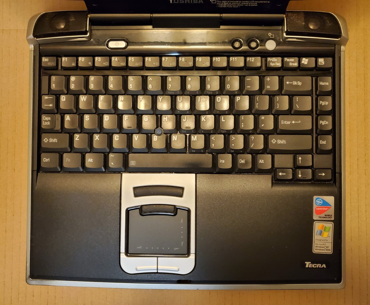 Toshiba Tecra M1 Intel Pentium M 1.6GHz 1024 MB NO HDD – Vintage Retro Gaming