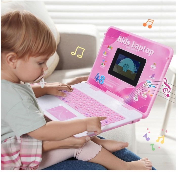 Kids Laptop, Educational Color Screen Laptop with 48 Learning Modes