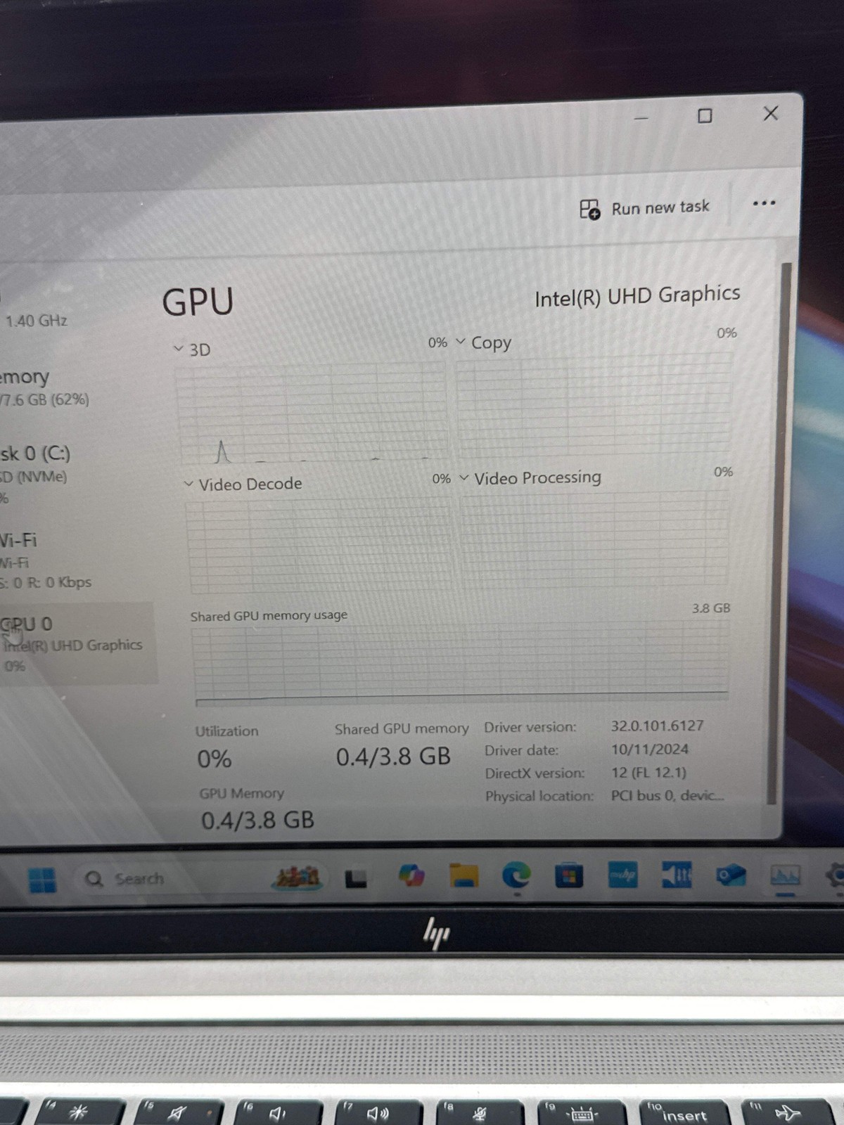 HP EliteBook 640 G10 Silver Core i5-133U Vpro 256 GB SSD 8 GB RAM *FOR PARTS*