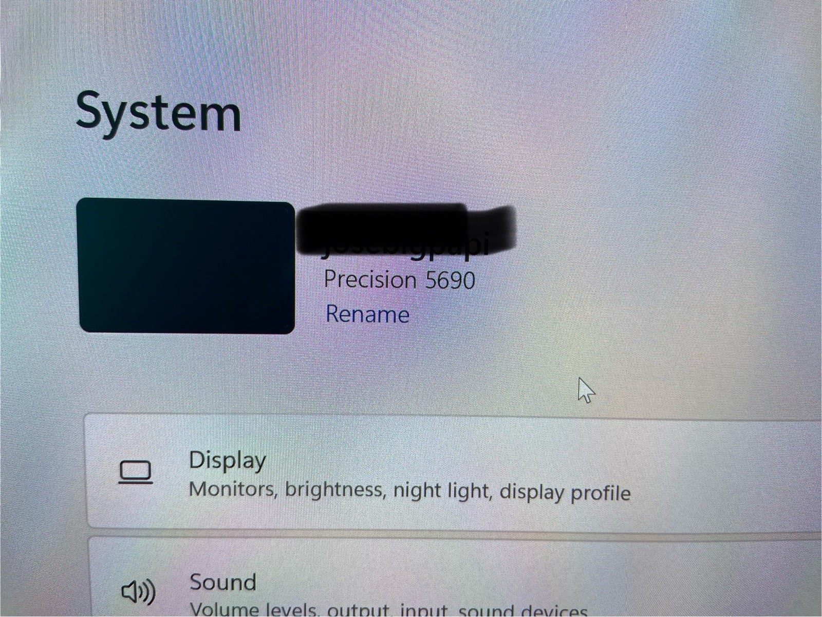 Dell Precision 5690 workstation Ultra 7 165H 32GB RAM, 2TB, RTX 2000 Touchscreen