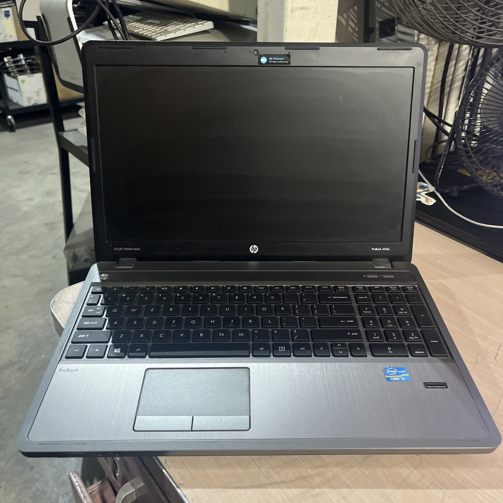 HP PROBOOK 4540S INTEL CORE I3-3110M 2.40GHZ 4GB RAM NO HD –