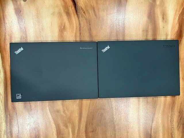 (LOT of 2) Lenovo ThinkPad X240/250 i5-4300/5300 8GB RAM Boots to BIOS NO OS/HDD