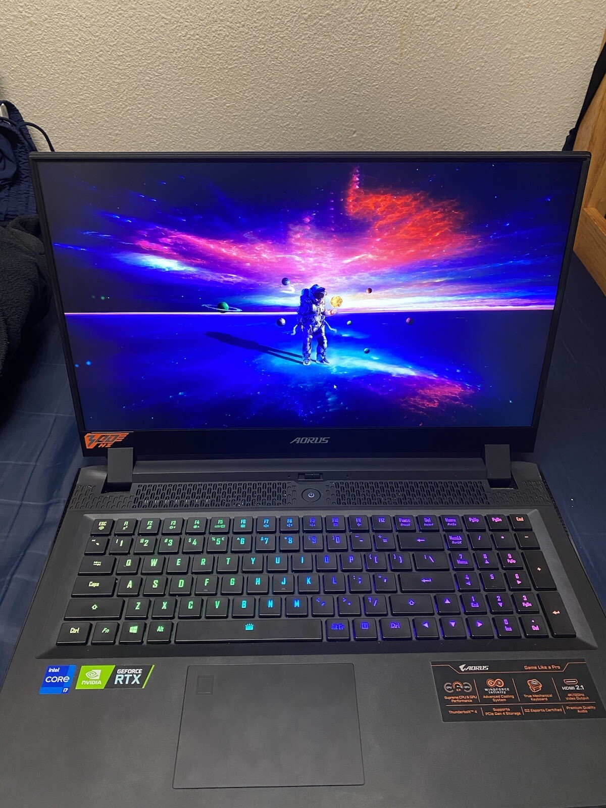 Aorus 17g YD-73U53455H – 17.3” I7 RTX 3080
