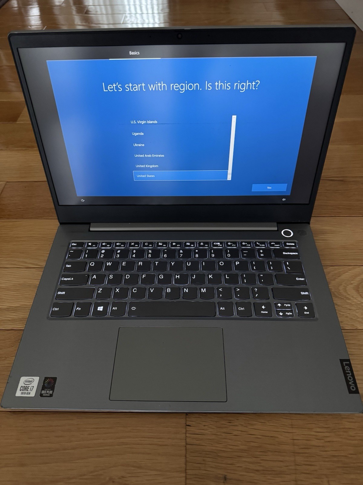 Lenovo ThinkBook 14 IIL 20SL Laptop intel i7 16GB RAM 500GB SSD