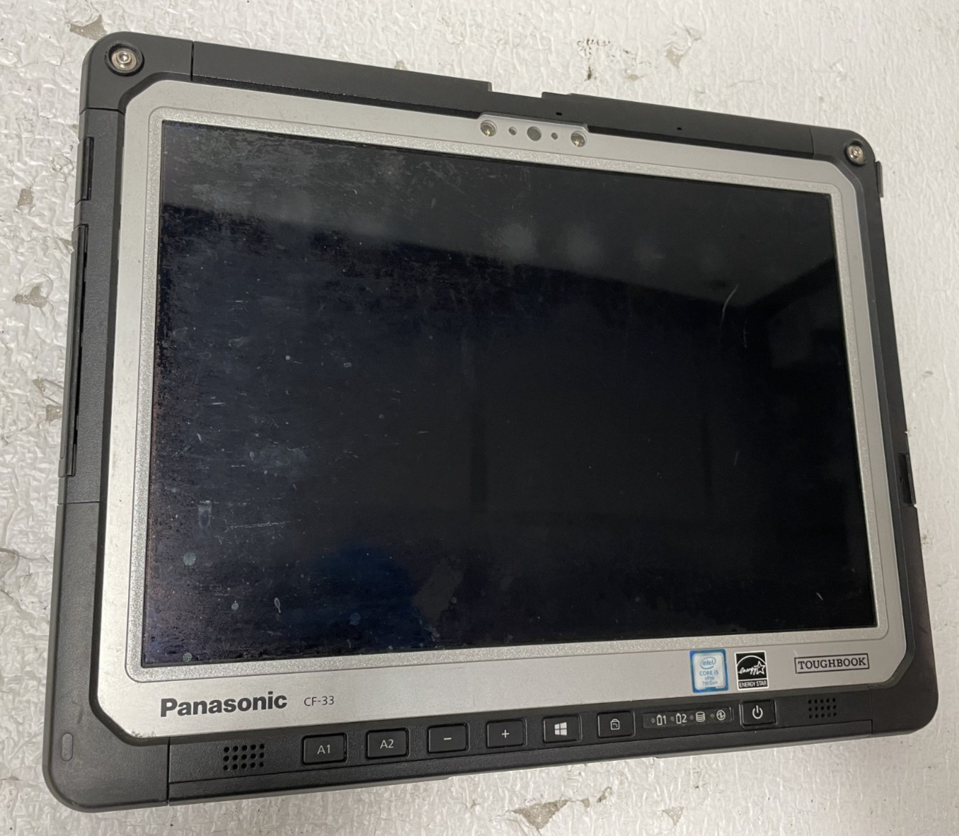 Panasonic TOUGHBOOK Tablet CF-33 Intel i5-7th 8GB RAM 256GB SSD Bio Lock READ