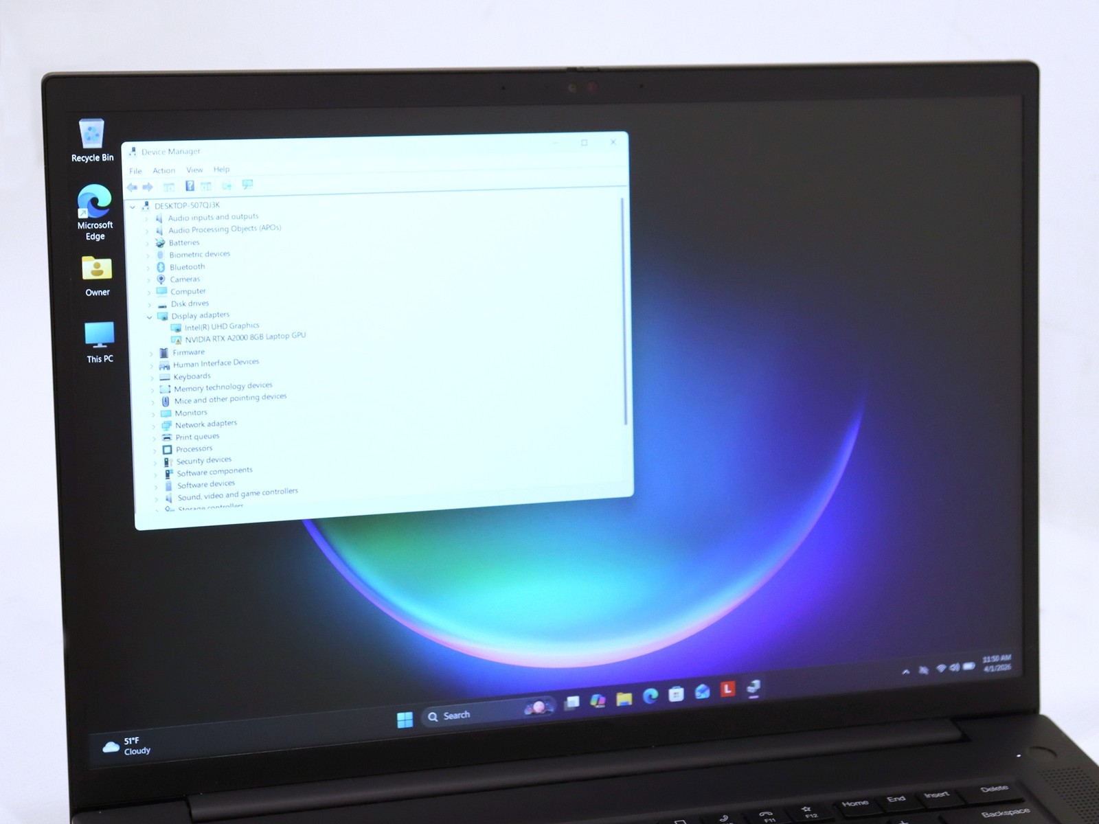 Lenovo ThinkPad P1 Gen 5 i7-12700H 8GB RAM 512GB NVMe W11P – Please Read Desc.