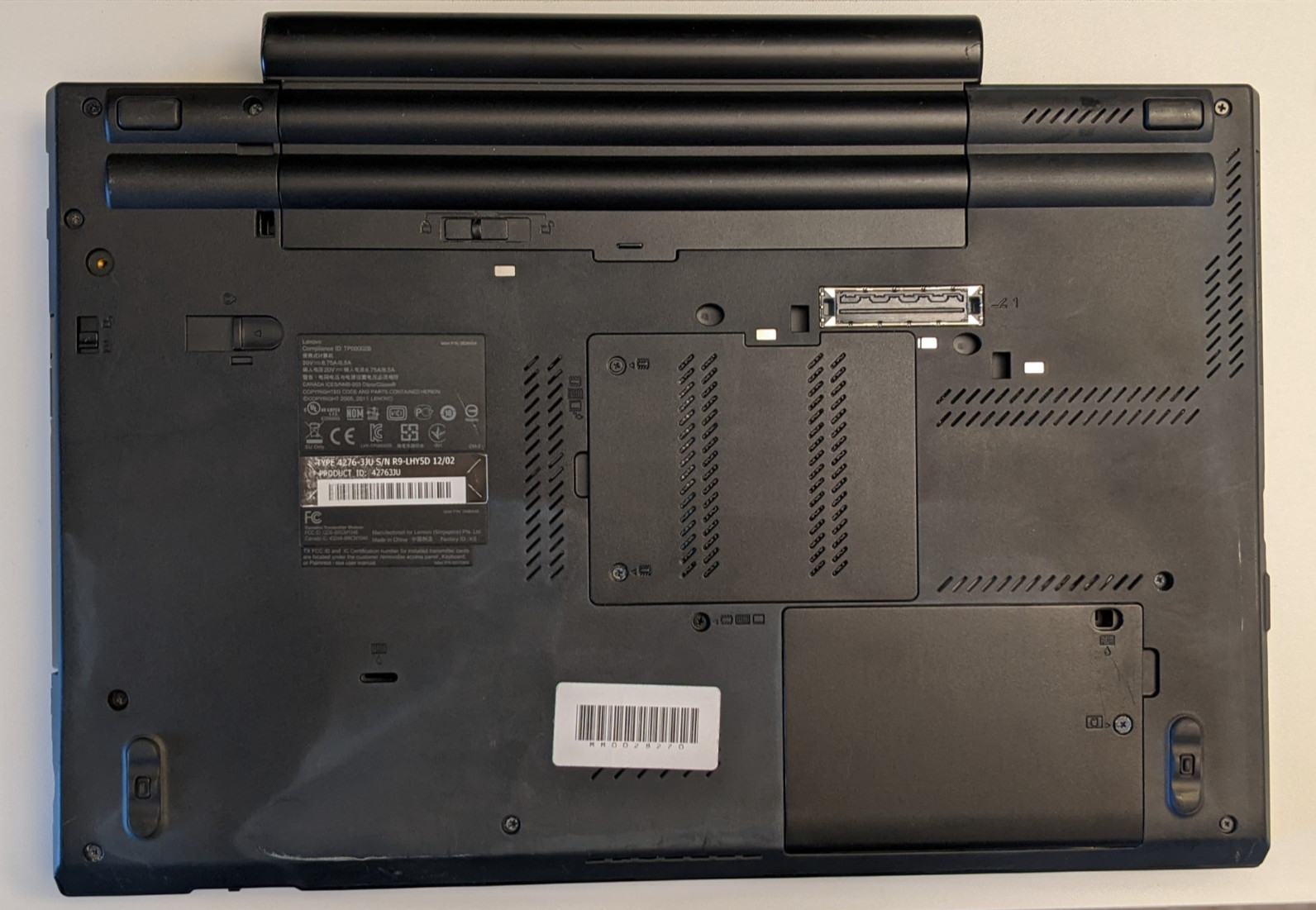 Lenovo ThinkPad W520 15.6” Laptop Intel i7-2760QM 32GB RAM 500GB SSD Win 10 Pro
