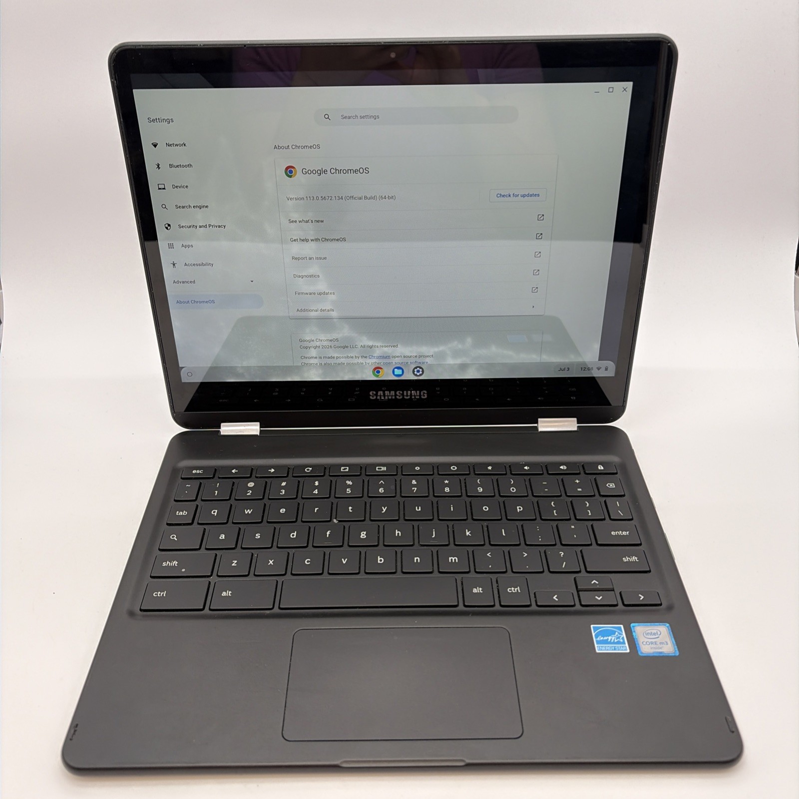 Samsung Chromebook Pro Xe510c25-k01us L113