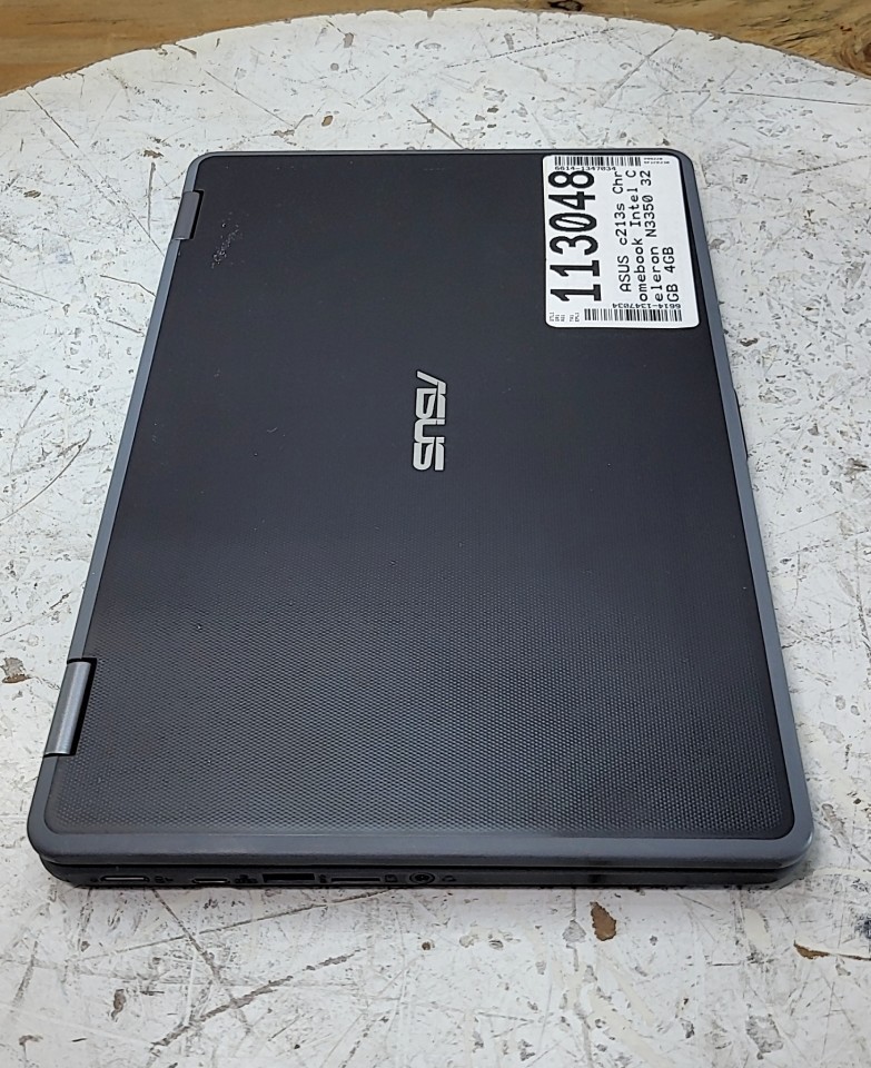 ASUS c213s Chromebook Intel Celeron N3350 32GB 4GB SEE NOTES