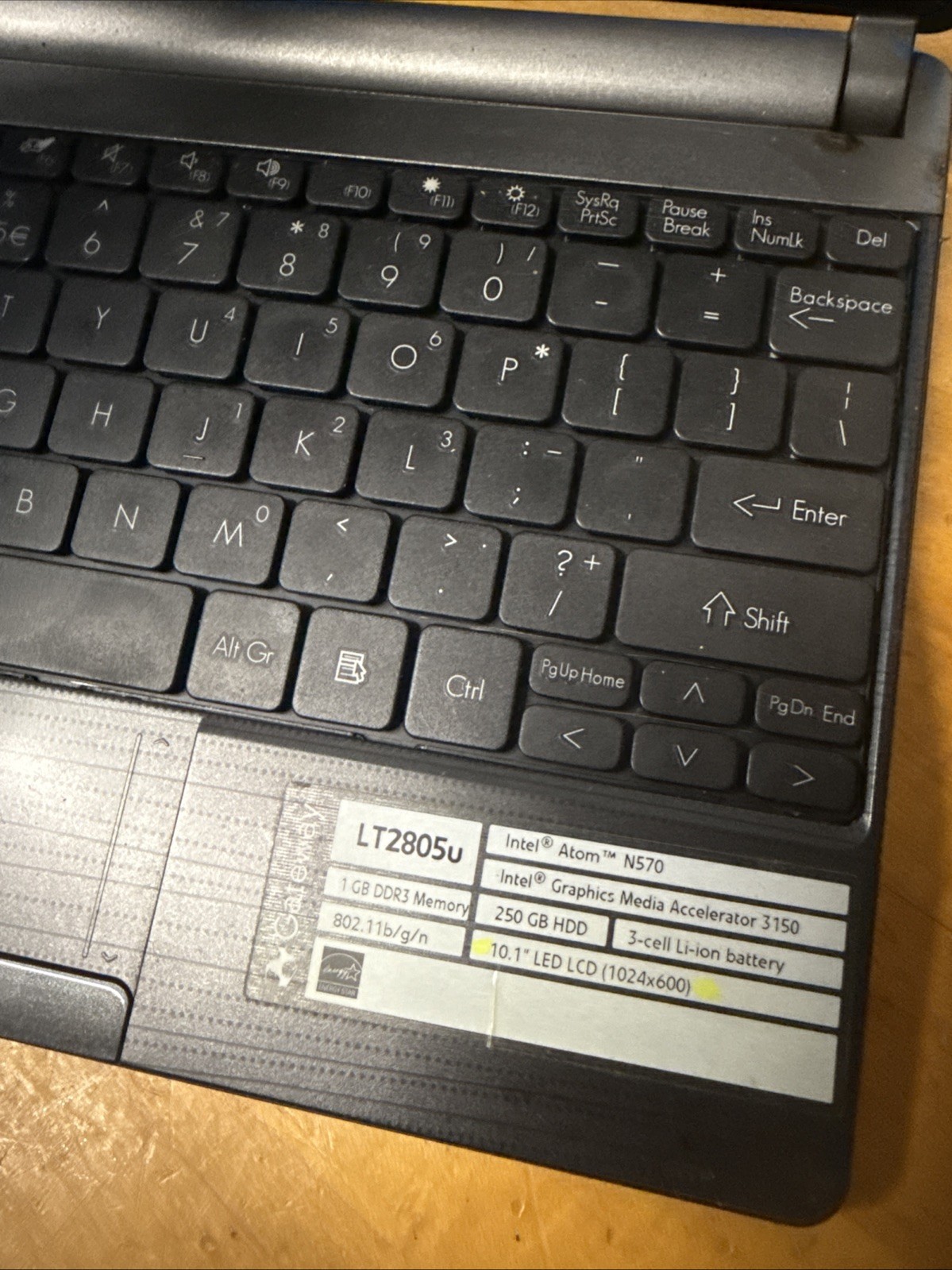 Laptops White ASUS GATEWAY LT2805u HP 15, hp DELL READ PARTS Only