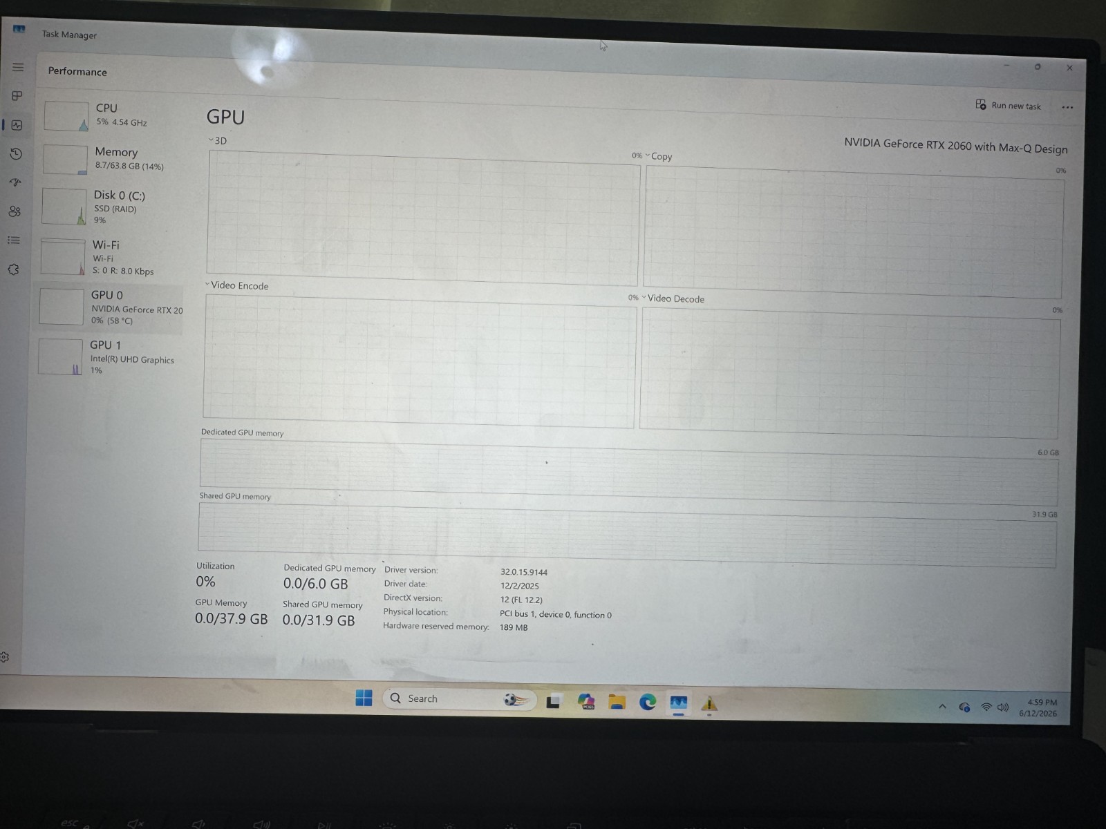 Dell XPS 17 9700 | i9 64GB RAM 2TB SSD RTX 2060 4k| No Battery| Boots on Charger