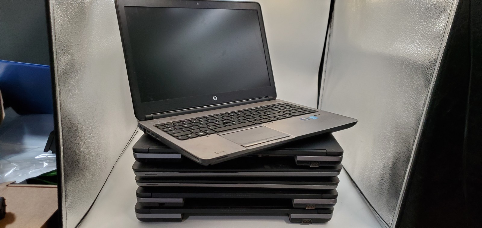 Lot 6 ProBook 650 G1 Laptop 4th Gen No Bat/RAM/SSD/Charger/BAT Bad LCD Powers Up