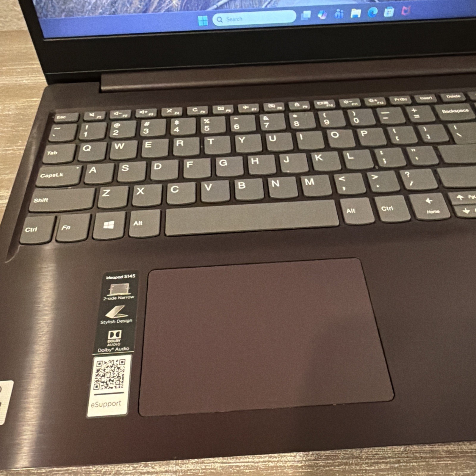 Lenovo IdeaPad S145-15IWL 15.6″ I3-1005Gi 1.2GHz 4GB RAM 128GB SSD Window 11