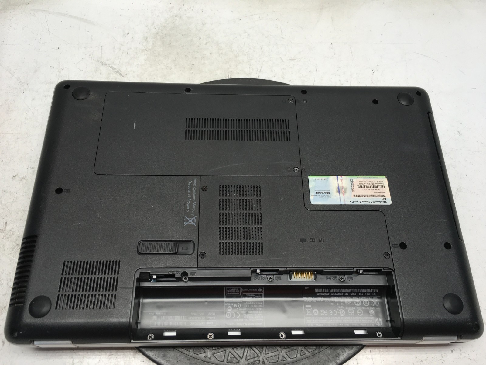 HP G62-228CL Intel Pentium T4500 2.3GHz 4 GB NO HDD