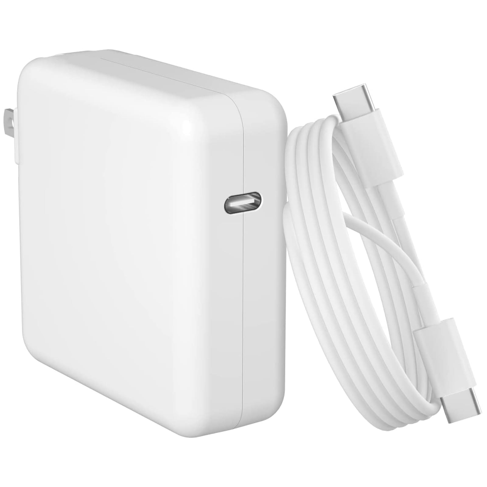 96W USB-C Charger for MacBook Pro/Air, iPad Pro, Samsung Galaxy – Fast Charging
