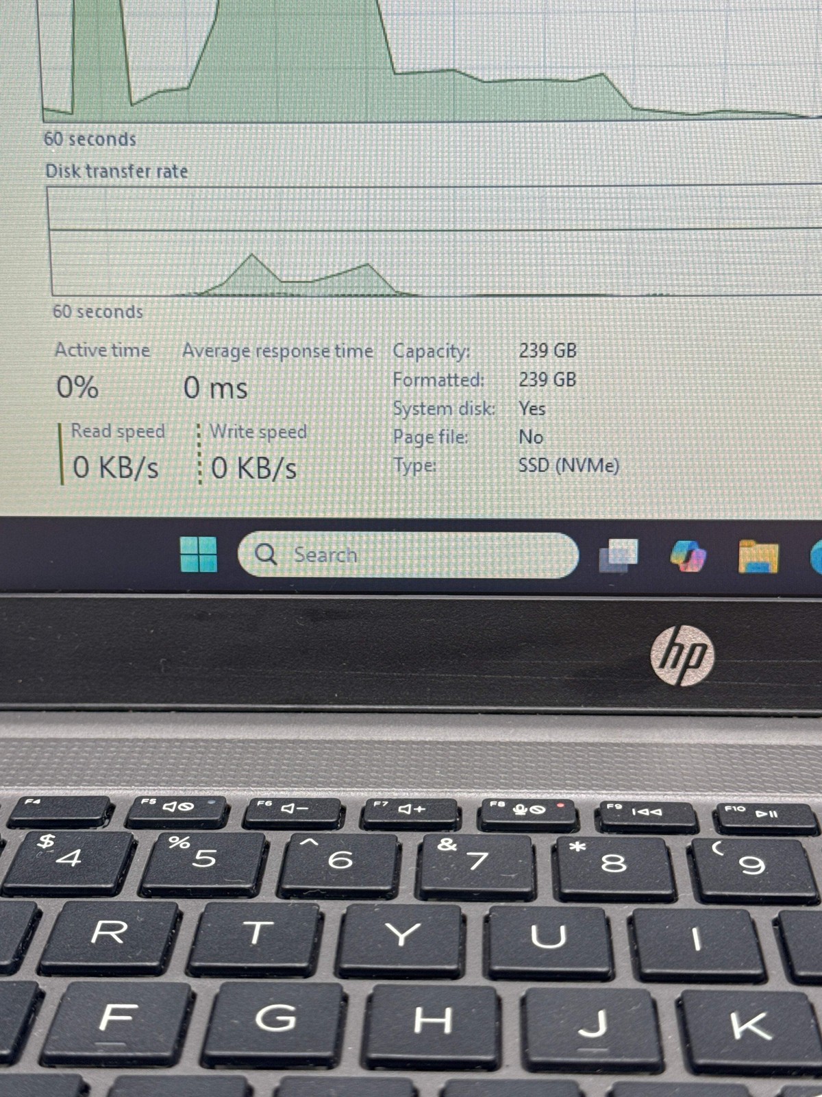 HP 255 G10 15.6″ Ryzen 3 7320U 8GB RAM 256GB SSD Win11 Home w/ Charger