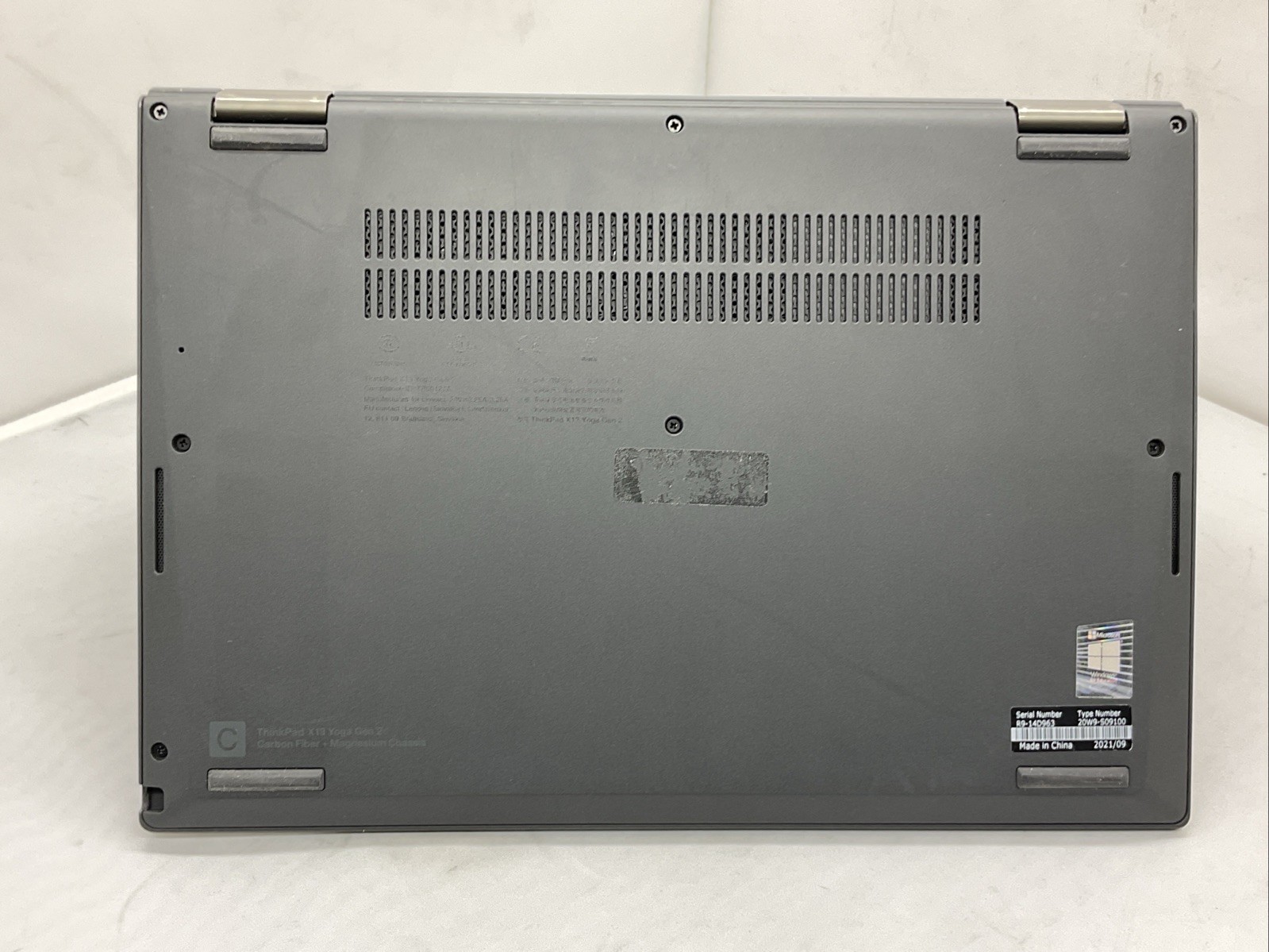 Lenovo ThinkPad X13 Yoga Gen 2 – i5-1135G7 – 8GB, 256GB, Win 11 – Missing Pen