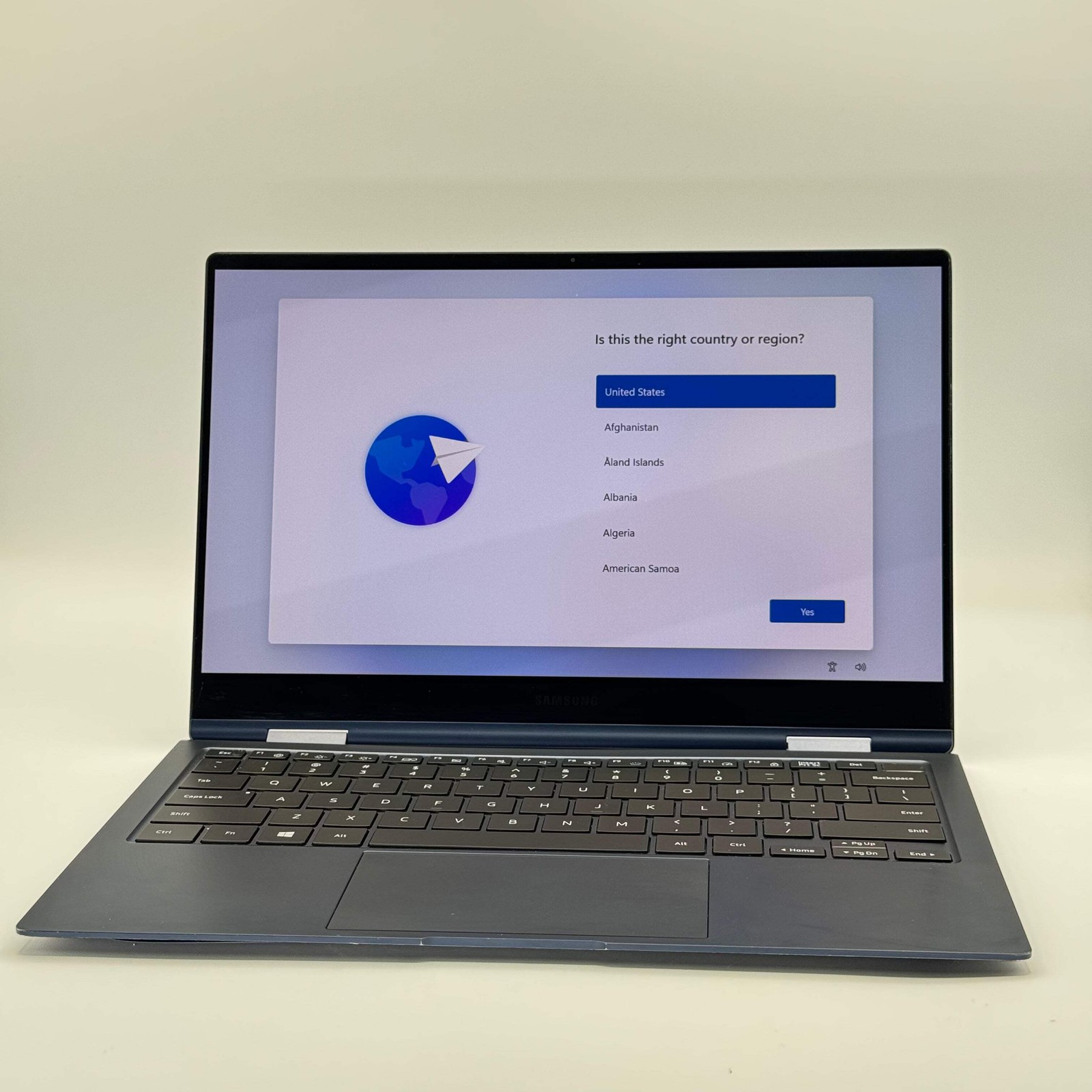 Samsung Galaxy Book Pro 360 13 inch i7 8GB 256GB Laptop Blue READ