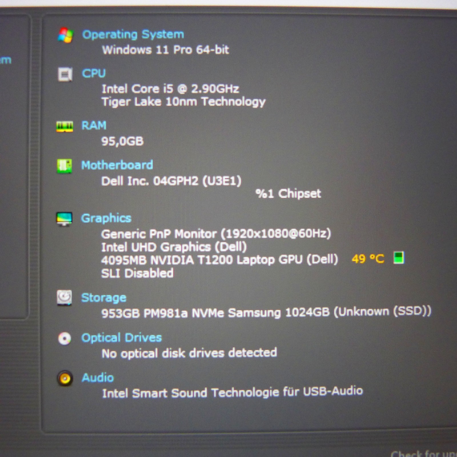 Dell 7560 ELITE WORKSTATION 15″ L 96GB RAM EXTREME SSD Windows 11 i5 11GEN