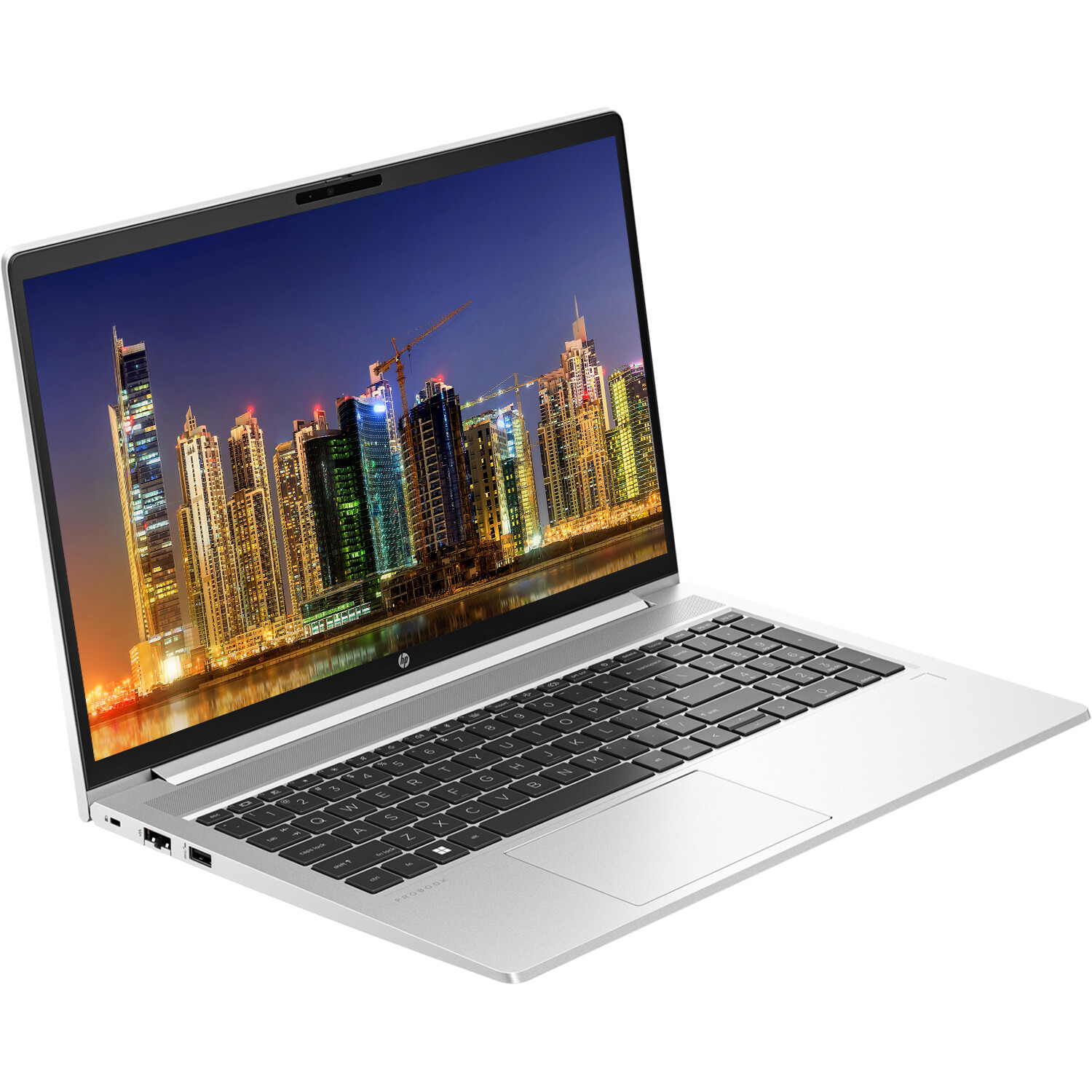 HP ProBook 450 G10 15.6″ i5, 16GB RAM, 256GB SSD with 2 EliteDisplay 24″ Monitor