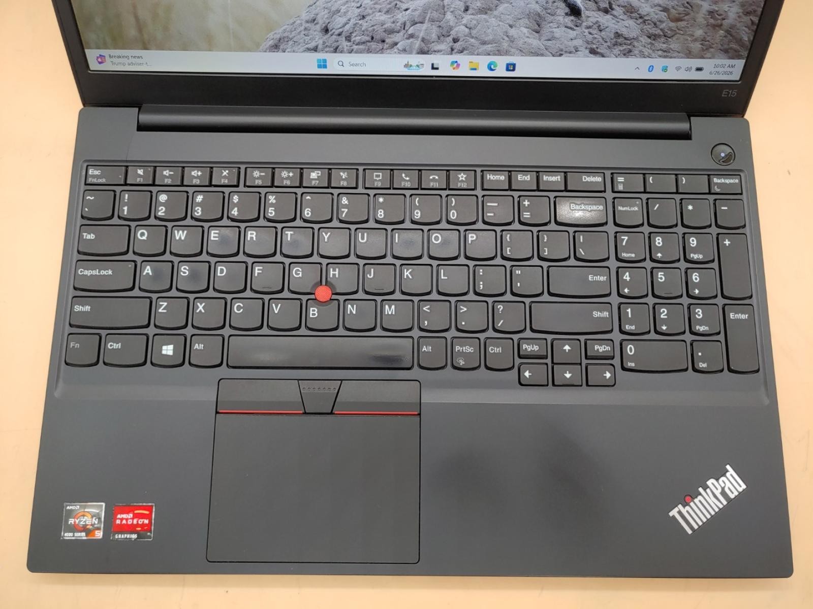 Lenovo ThinkPad E15 Gen 2 15.6″ Ryzen 5 4500U 16GB 256GB Win11Pro *NO A/C* *READ