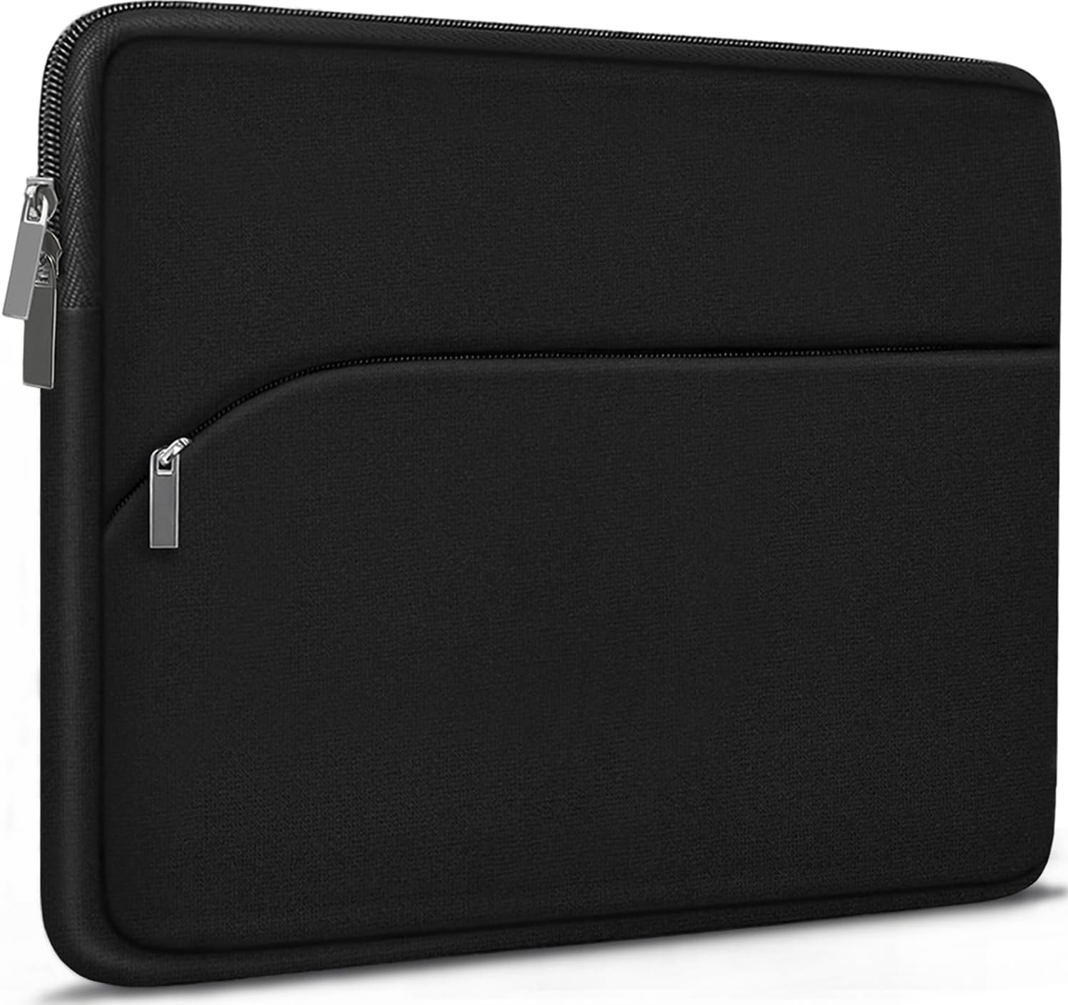 Durable 15.6 inch Laptop Sleeve Case, Black Portable Protective Cover for Monito