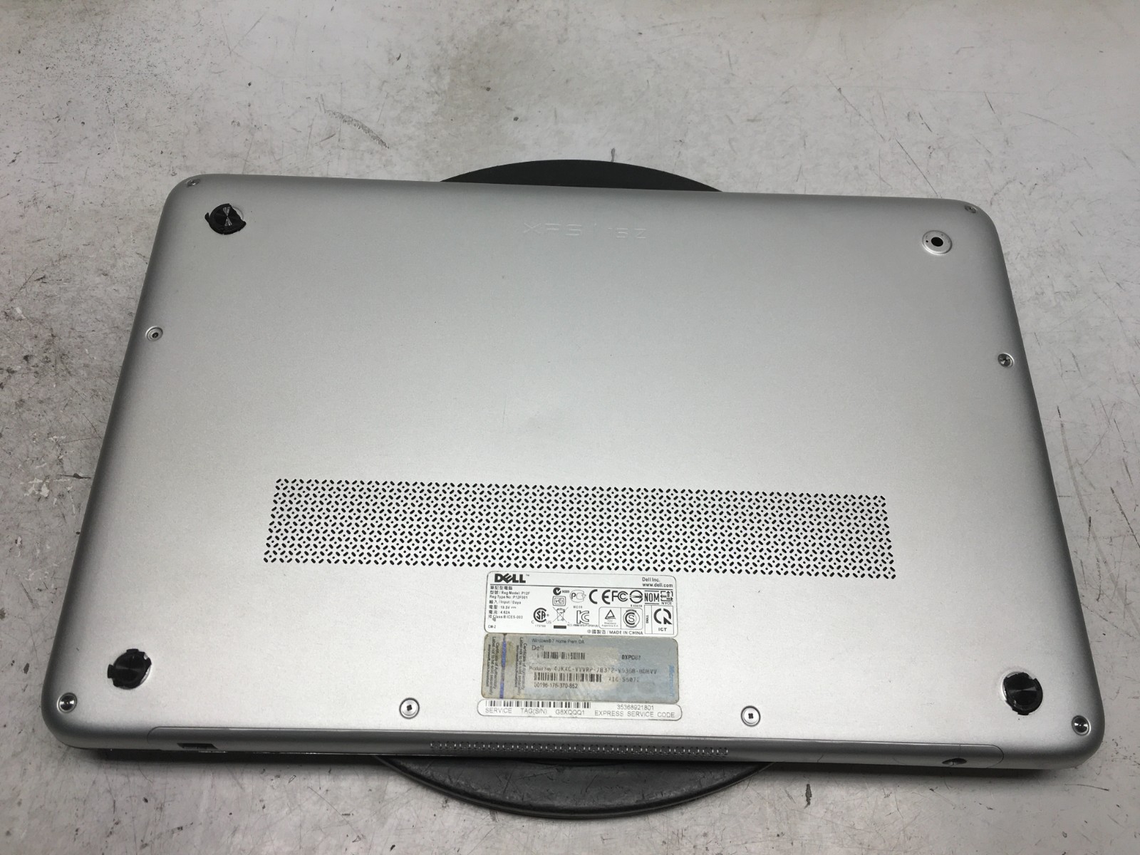 Dell XPS L511Z Intel i5-2410M 2.3GHz 6 GB NO HDD