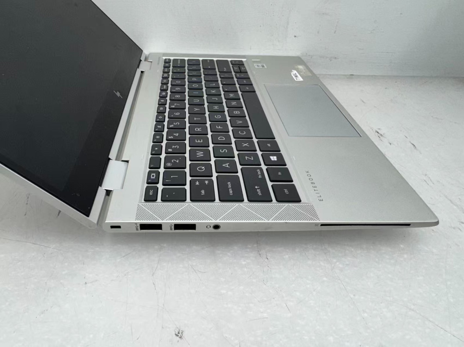 HP Elitebook 830 G7 i5-10210U@1.6GHz 16G RAM 256G SSD Win11 Finger BAD *READ*