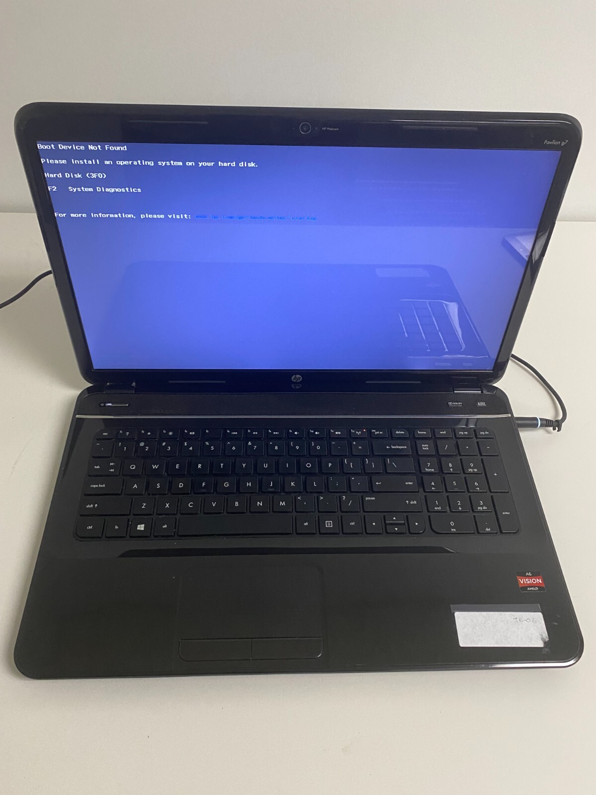 HP NOTEBOOK A6 2000 VISION AMD (NO O/S)
