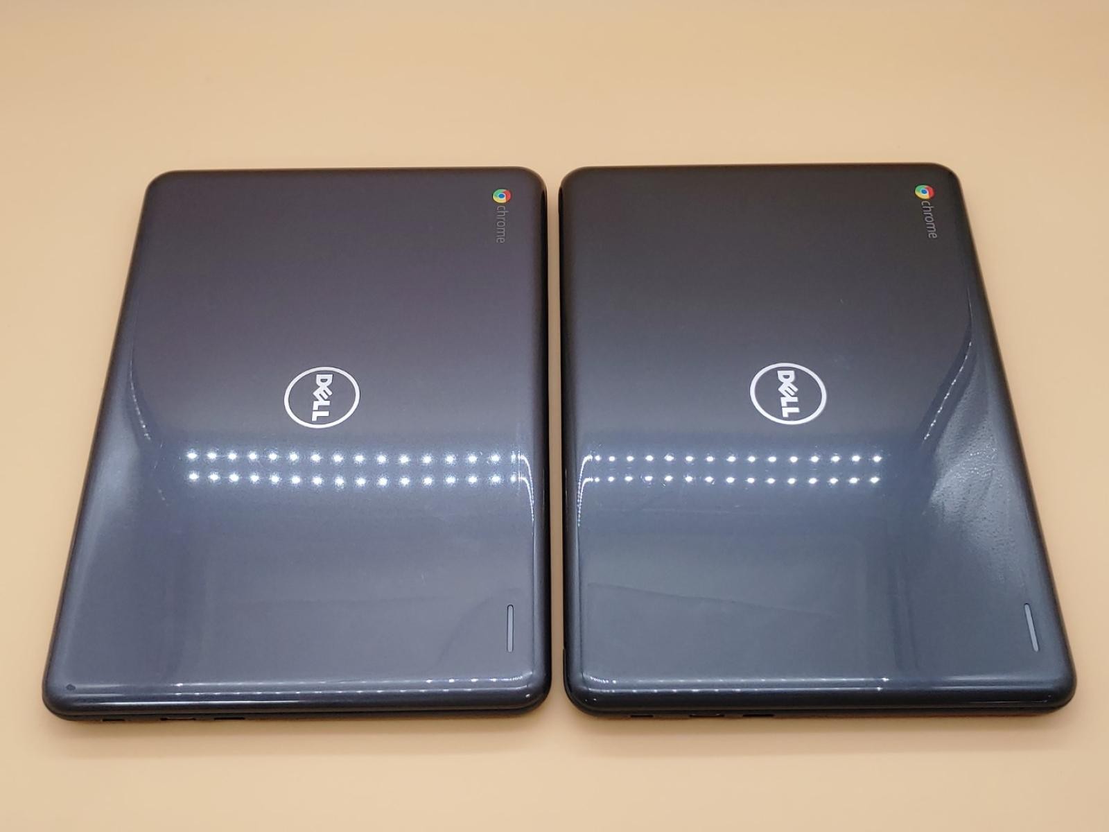 LOT of (2) Dell Chromebook 13 3380 Celeron 3855U✔4GB✔16GB eMMC✔ChromeOS✔*NO A/C*