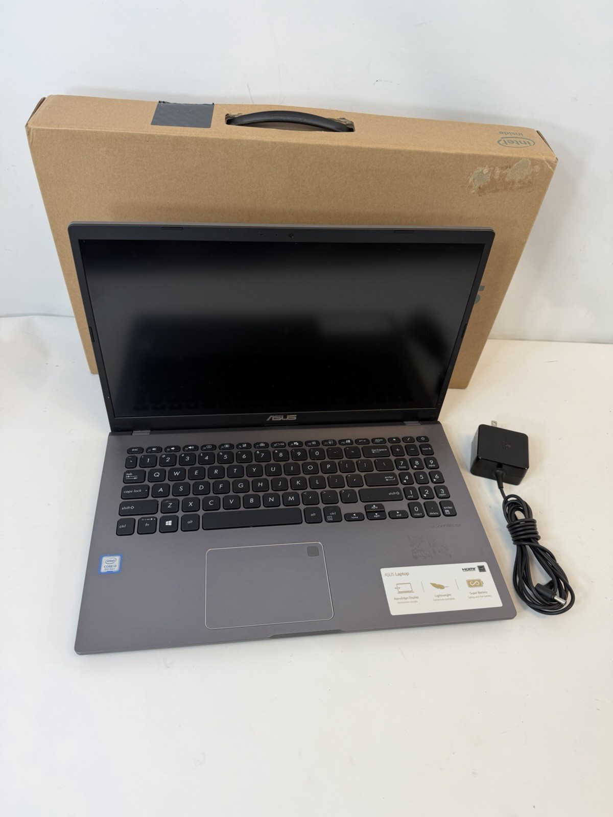 ASUS Vivobook X509FA-RH3 15″ Intel i3-8145U 8GB DDR4 512GB SSD Windows 11 Home