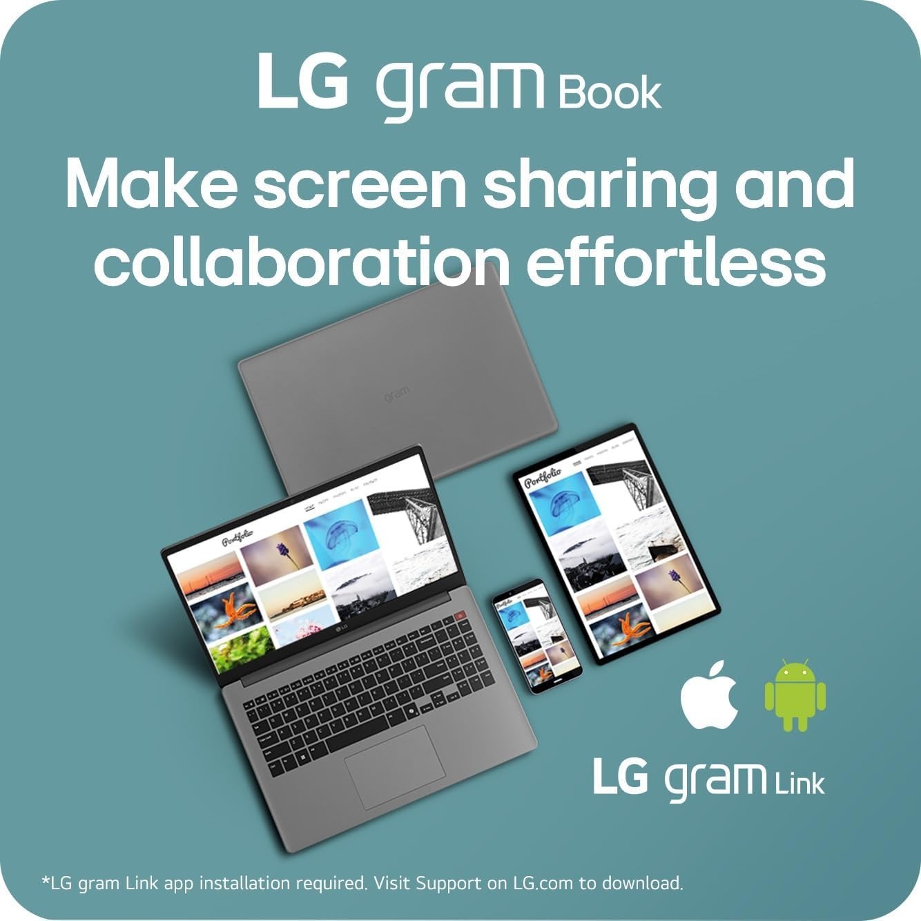 NEW LG Gram Book 15.6″ Laptop Intel i5-1334u 512GB SSD 8GB W11H 3.74lbs 1YEAR
