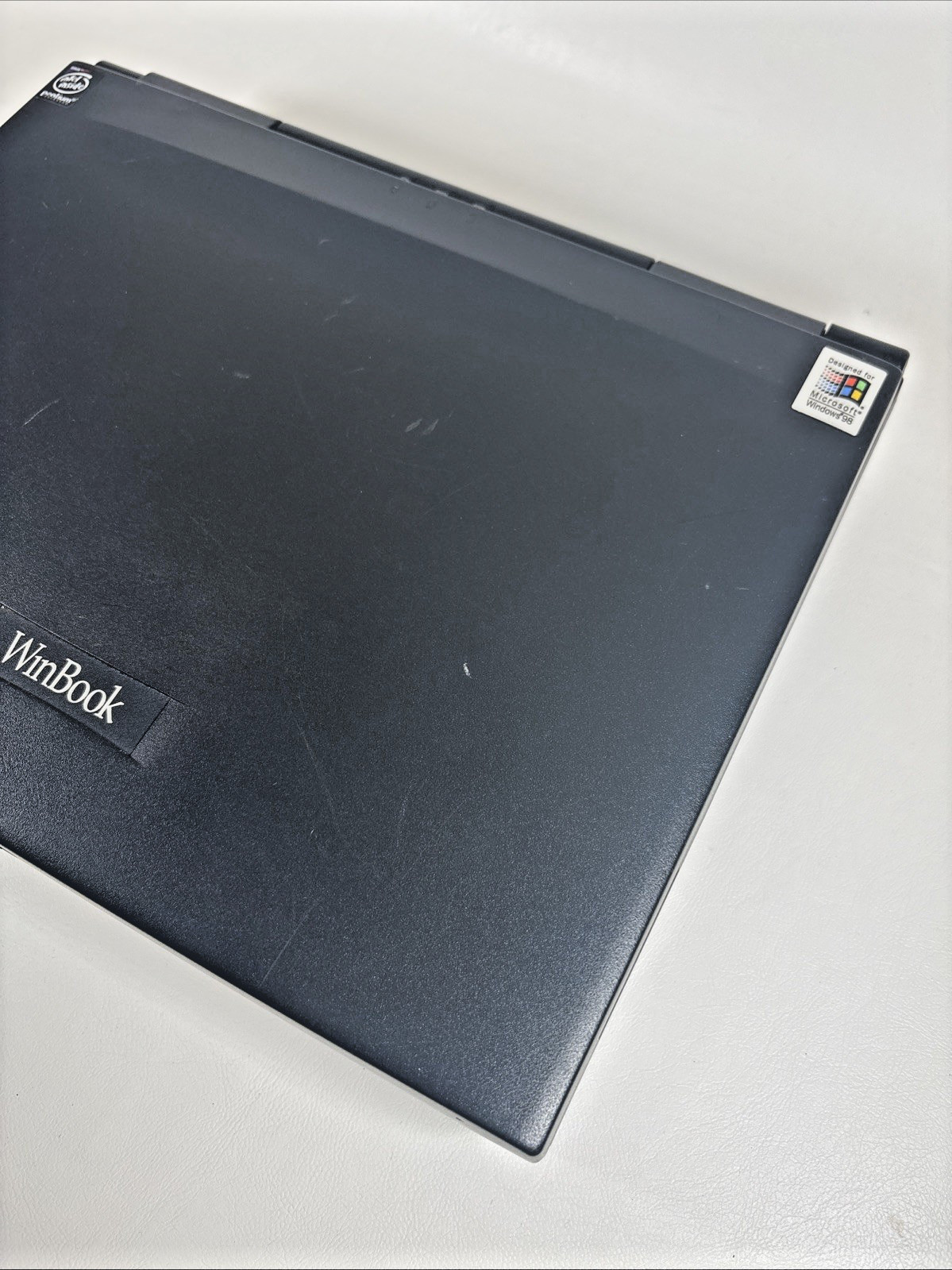 Vintage WinBook XL Laptop Pentium Windows XP Tested 18gb w/ AC Adapter & Manual