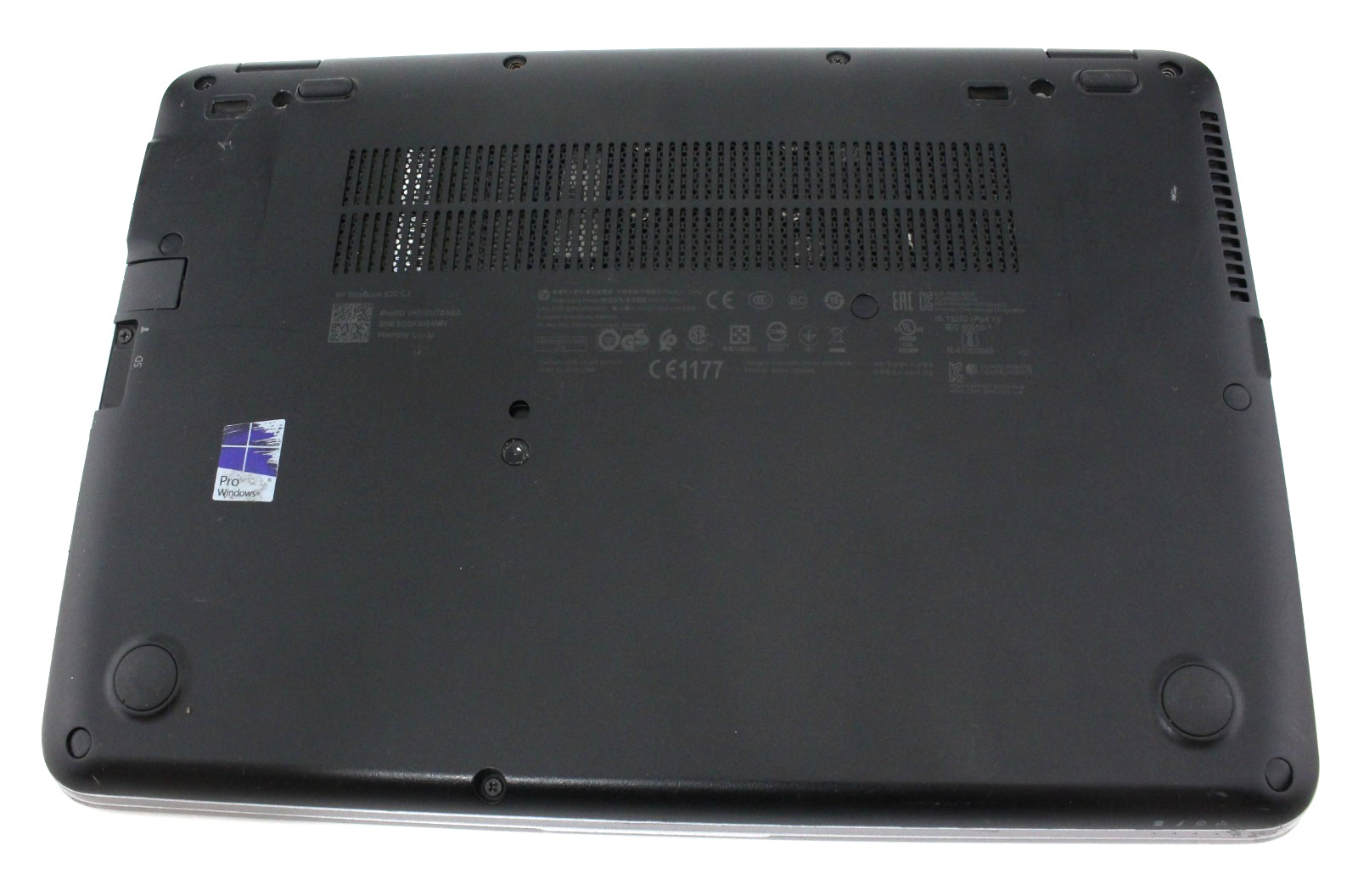 HP Elitebook 820 G3 12.5″ 2.3GHz i5-6200U 500GB HDD 4GB RAM Win 10 Pro ; 6181342