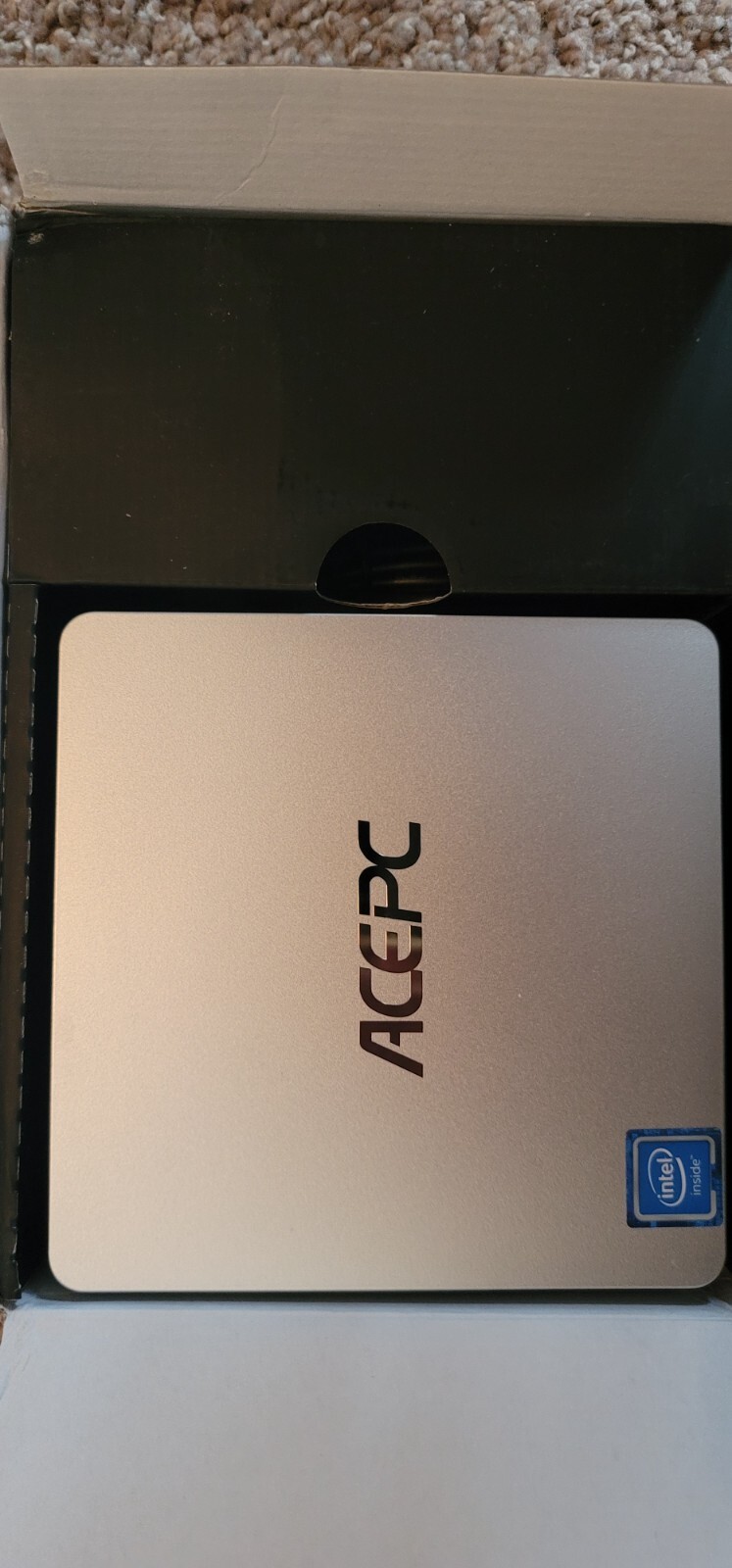 Mini PC, Windows 10 Pro Fanless Mini Computer Intel Atom Z8350 8GB DDR3/120GB eM