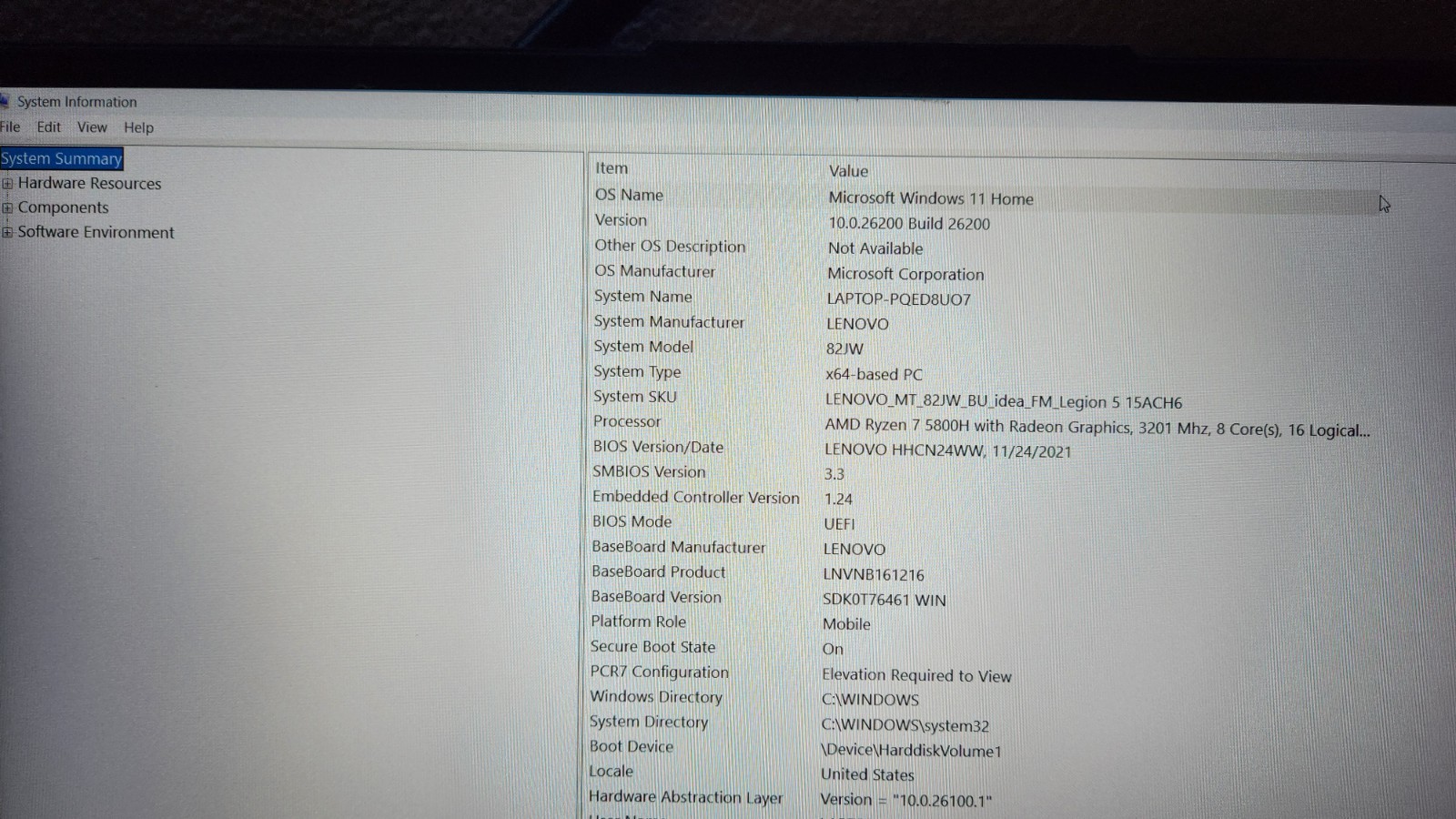Lenovo Legion Laptop 15ACH6 Fully Functional w/ Known Issues – Read Description!
