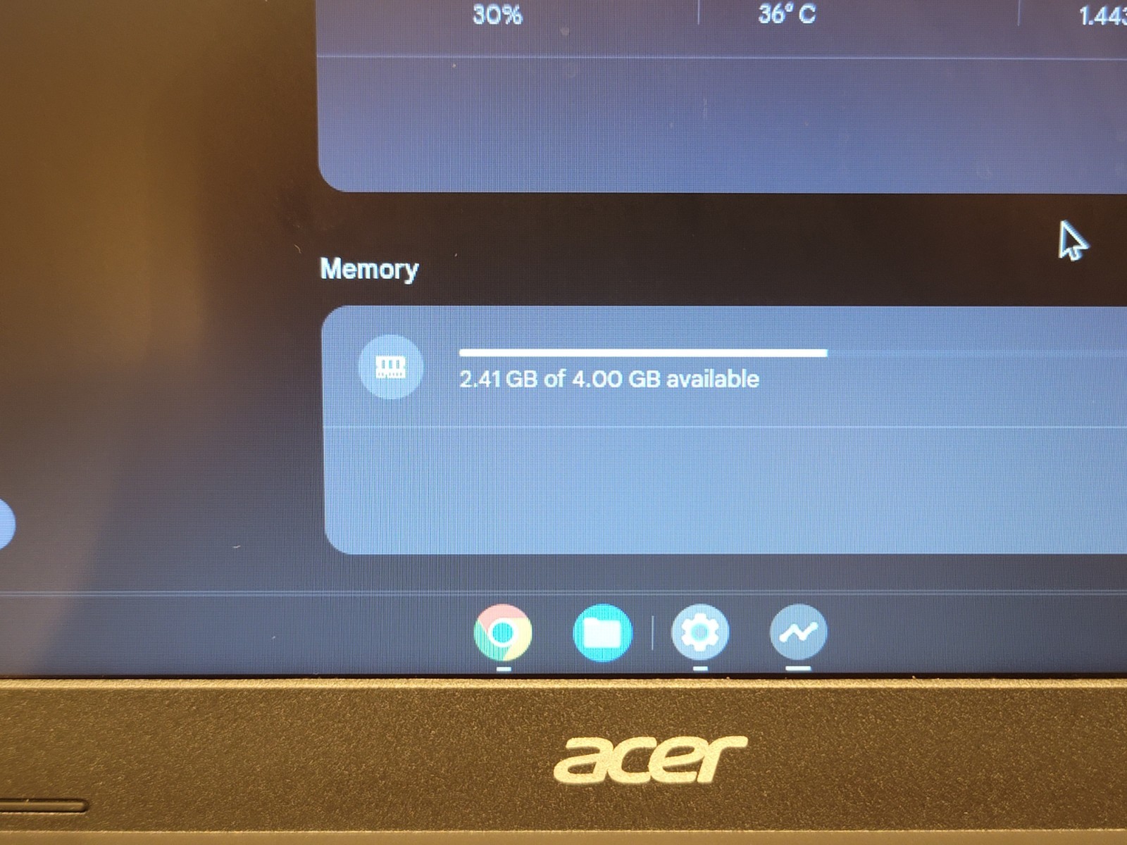 Acer Chromebook 315 15.6” (64GB Intel Celeron N4020 1.1GHz 4GB RAM) & Case