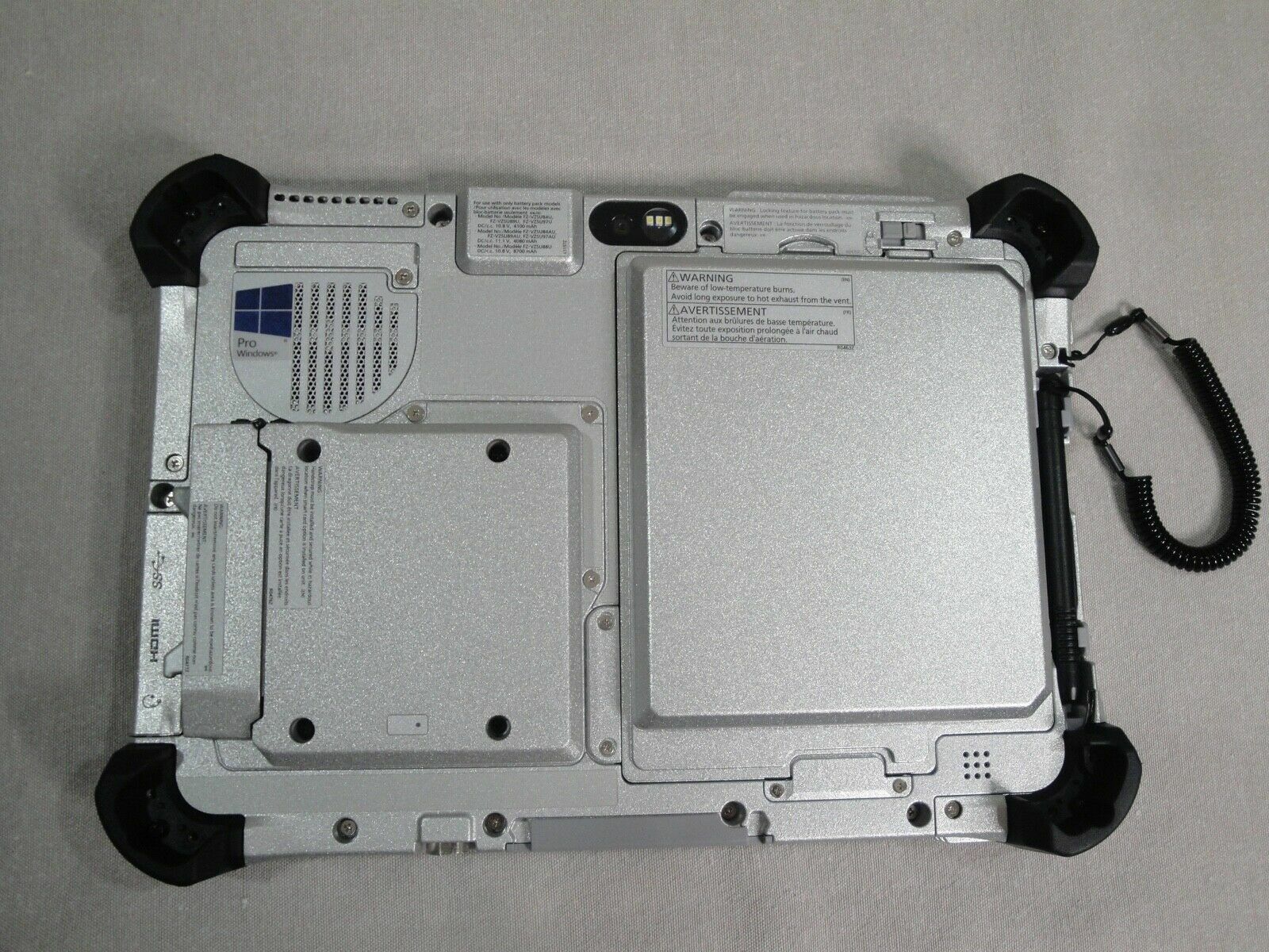 Lot of 25 PANASONIC TOUGHPAD FZ-G1 i5 2.4 8GB MK4 Smartcard Reader Hand Strap…