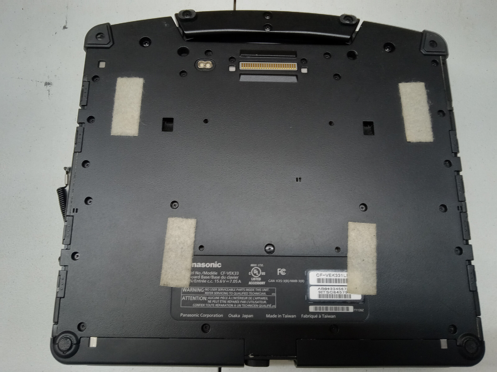 PANASONIC TOUGHBOOK CF-33 , i5-7300, 1TB, 16GB RAM, 2-HD BATTS 4G & GPS