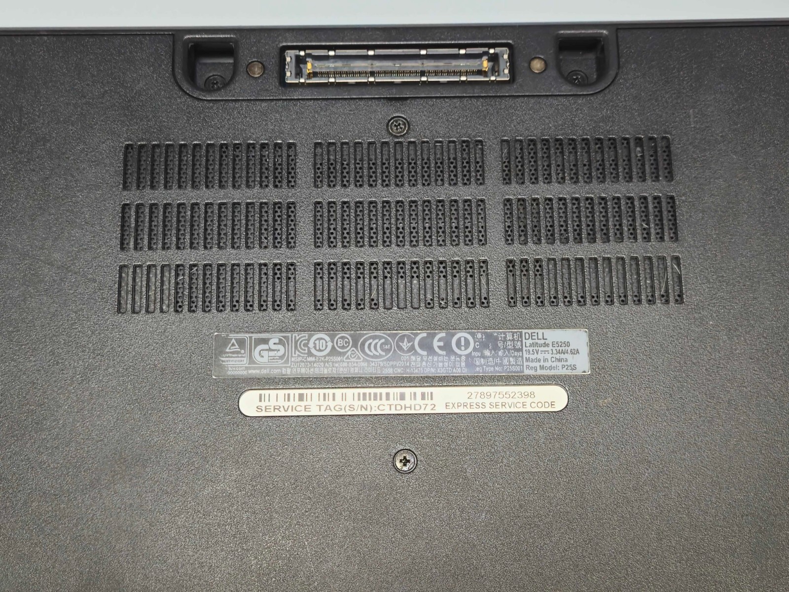 DELL LATITUDE E5250 CORE i3-4030U 1.90GHZ 16GB RAM 250 GB SSD, TESTED