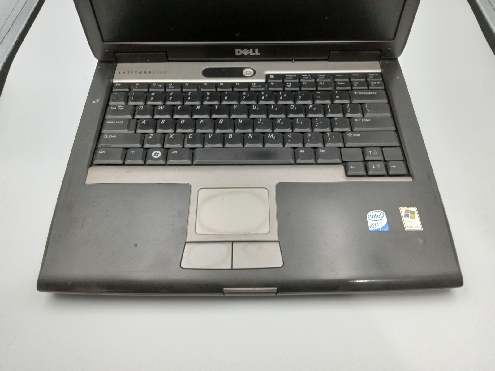 Dell Latitude D530 14″ Laptop Intel Core 2 Duo – CRACKED SCREEN – CASE DMG -RR