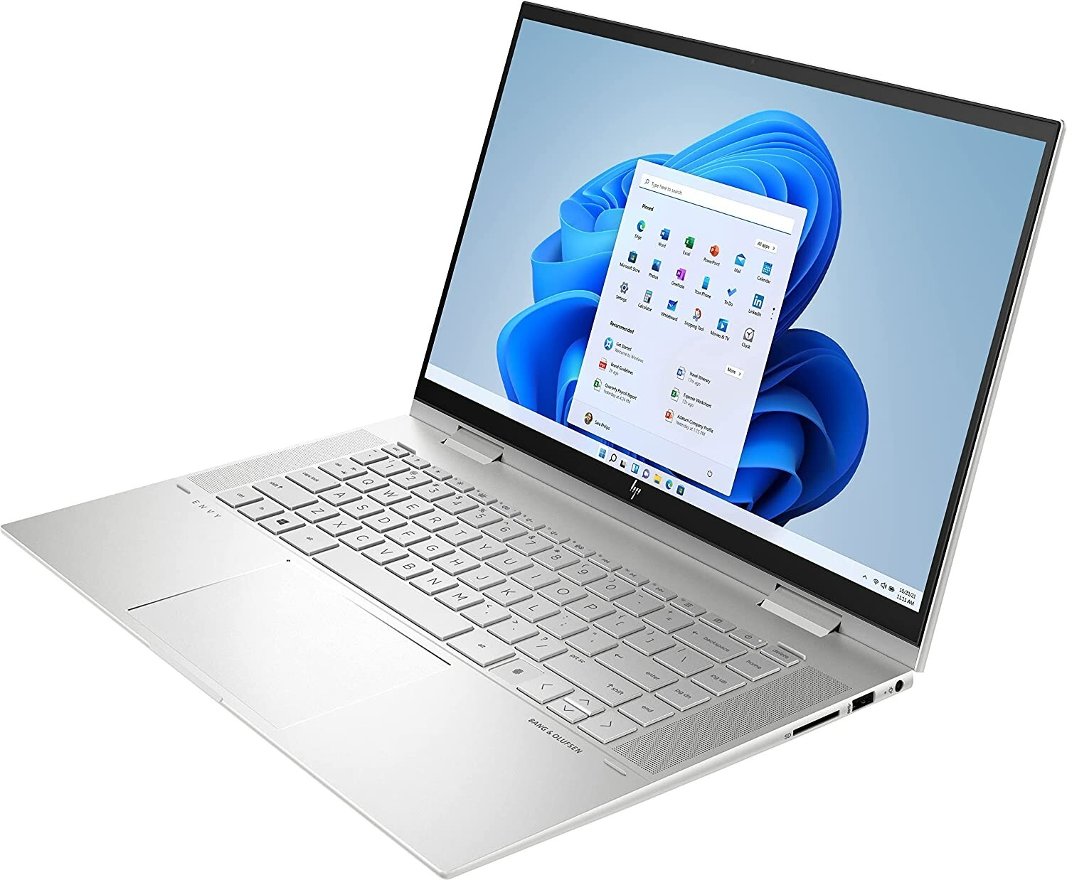 HP 15.6″ Envy X360 2-in-1 touchscreen backlit KB FHD laptop Intel i5 20G 1TB