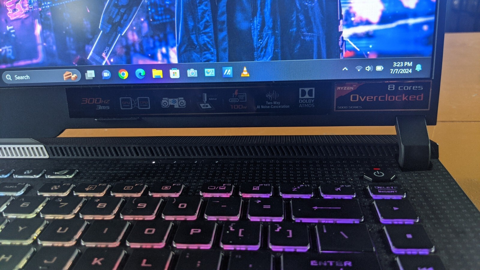 Asus Strix 4K/VR 300Hz 8-Core Ryzen 9 Gaming Laptop RX 6800m 500SSD 24GB-Ram