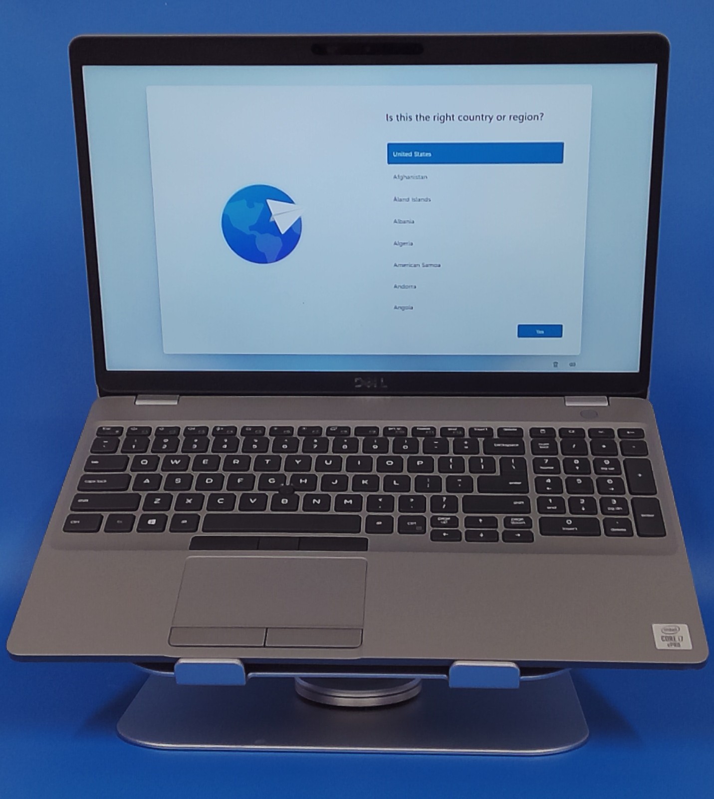 Dell Precision 3551 Intel i7-10875H 16GB 512GB SSD Quadro P620 W11P USED NO AC