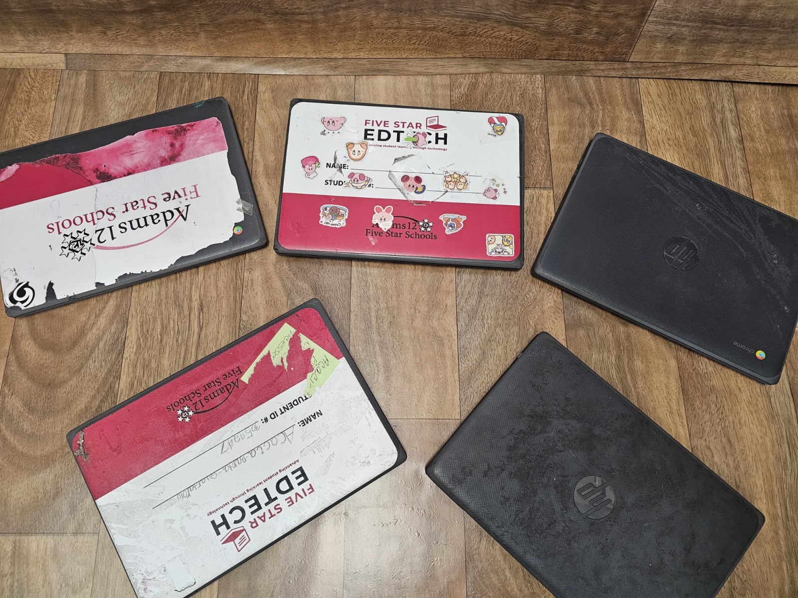 Lot of 10 HP Chromebook 11A G8 EE 11.6″ A4-9120C 4GB 32GB Parts Repair Locked