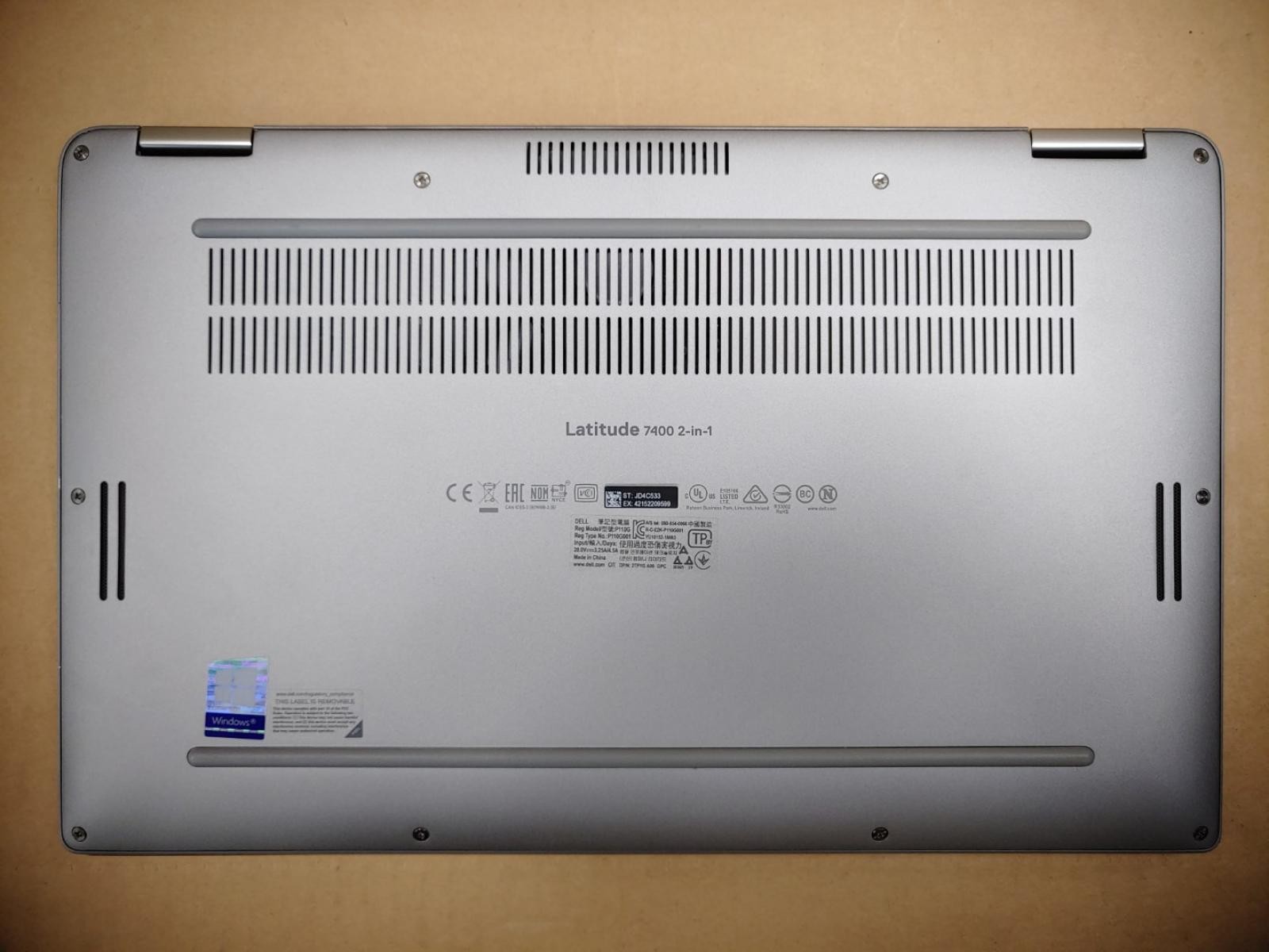 Dell Latitude 7400 2-in-1 14″ Touch Intel i5-8365U✔8GB✔256GB✔Win11Pro✔ *NO A/C*
