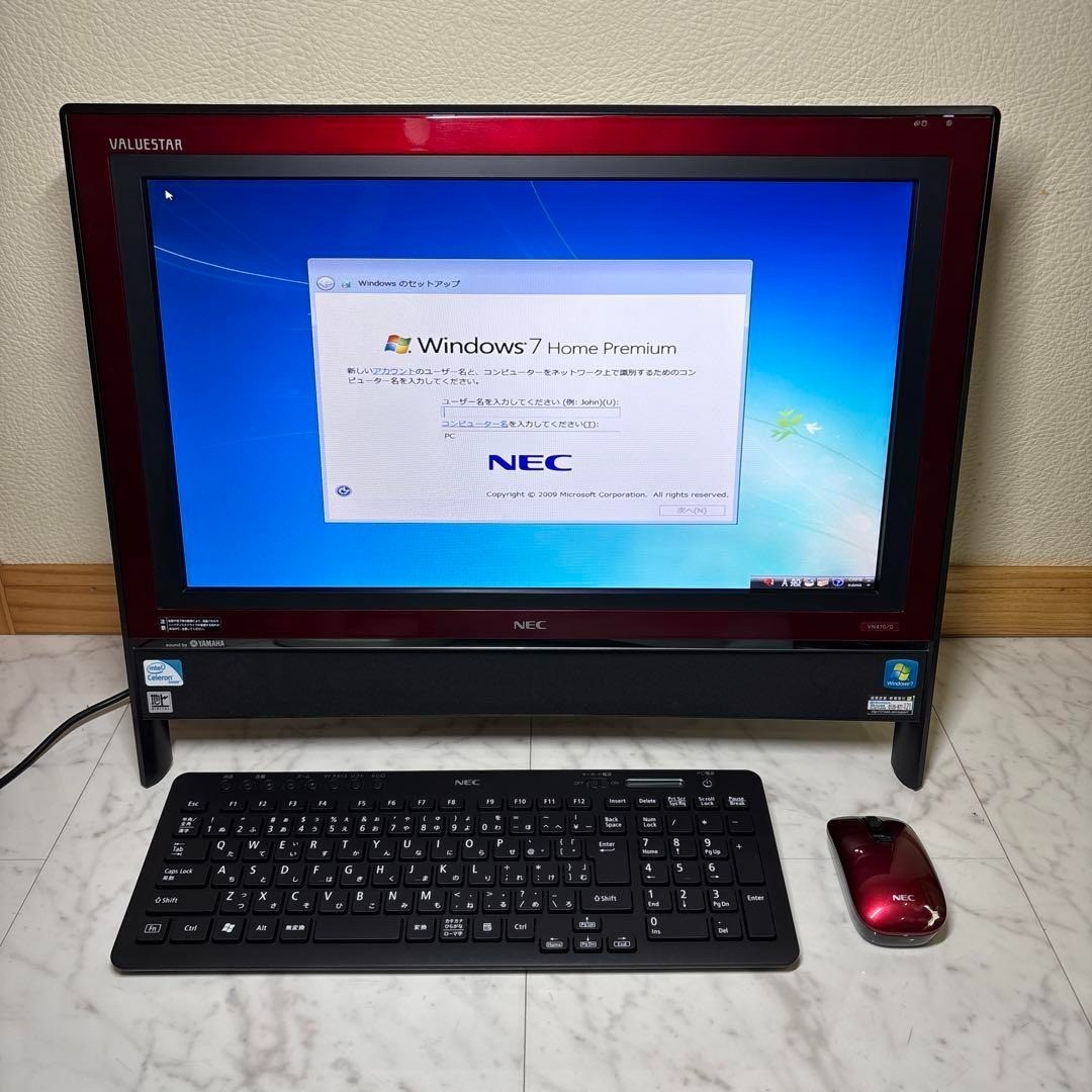 NEC VALUESTAR VN470/All-in-one/Desktop PC/Digital TV/Works OK appliances d737