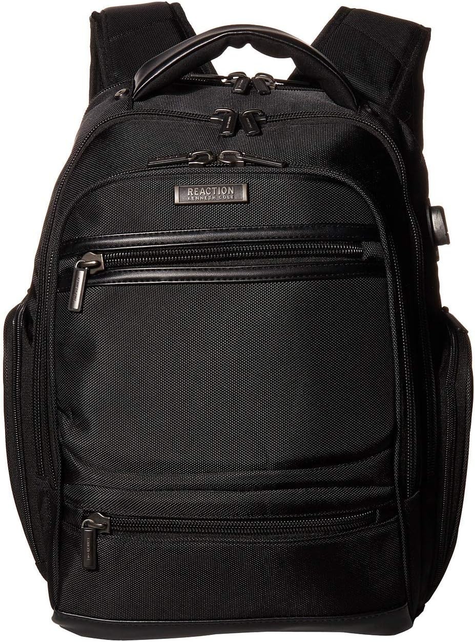 Kenneth Cole Reaction Urban Traveler Slim 18.4″ Laptop Sleeve Top Zip Bag, Black